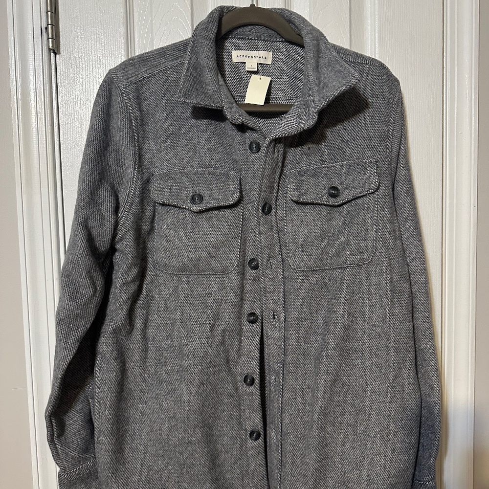 Aeropostale brushed flannel jacket